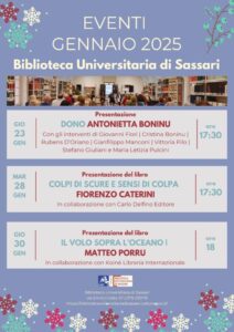 Calendario eventi Gennaio