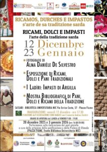 Ricami, dolci, e impasti. 12 dicembre-23 gennaio