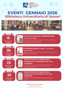 Locandina Calendario eventi Gennaio 2025