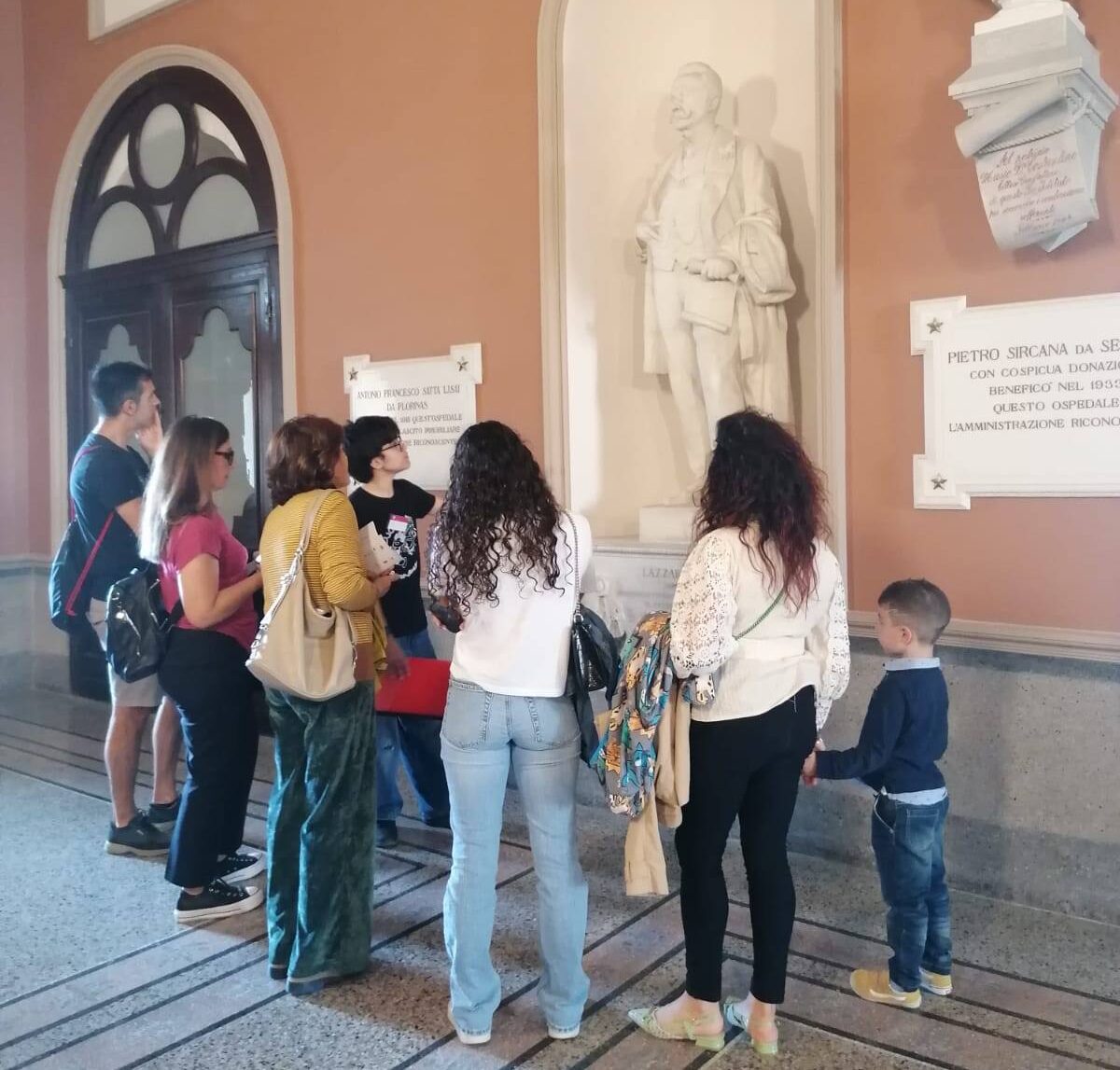 Scatto di una visita guidata per 
