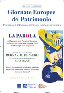 Incontro con Bernardo De Muro
